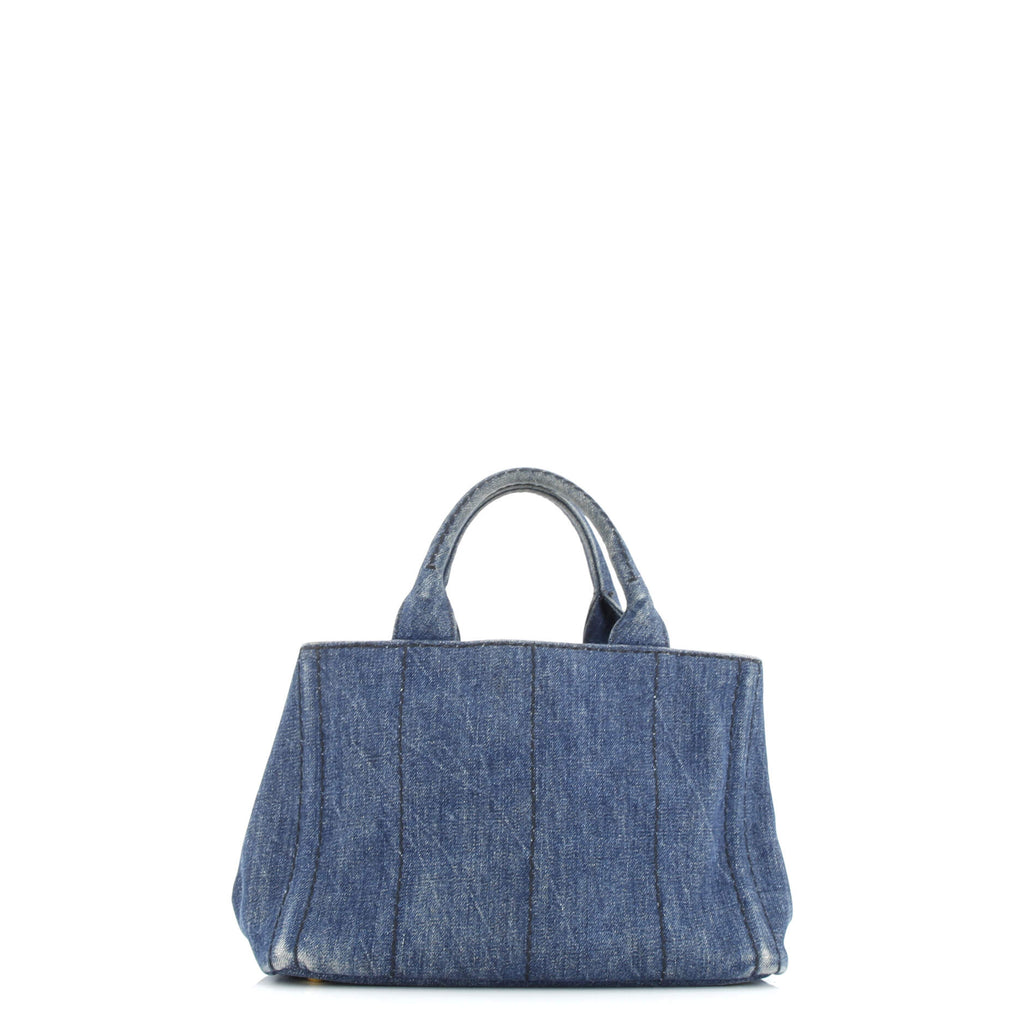 Canapa Convertible Tote Denim Mini
