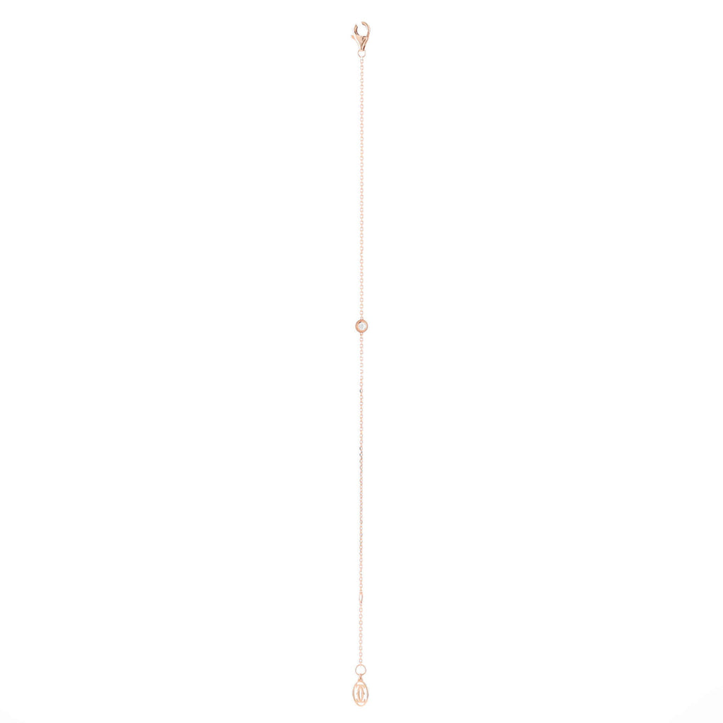 D'Amour Bracelet 18K Rose Gold and Diamond Small
