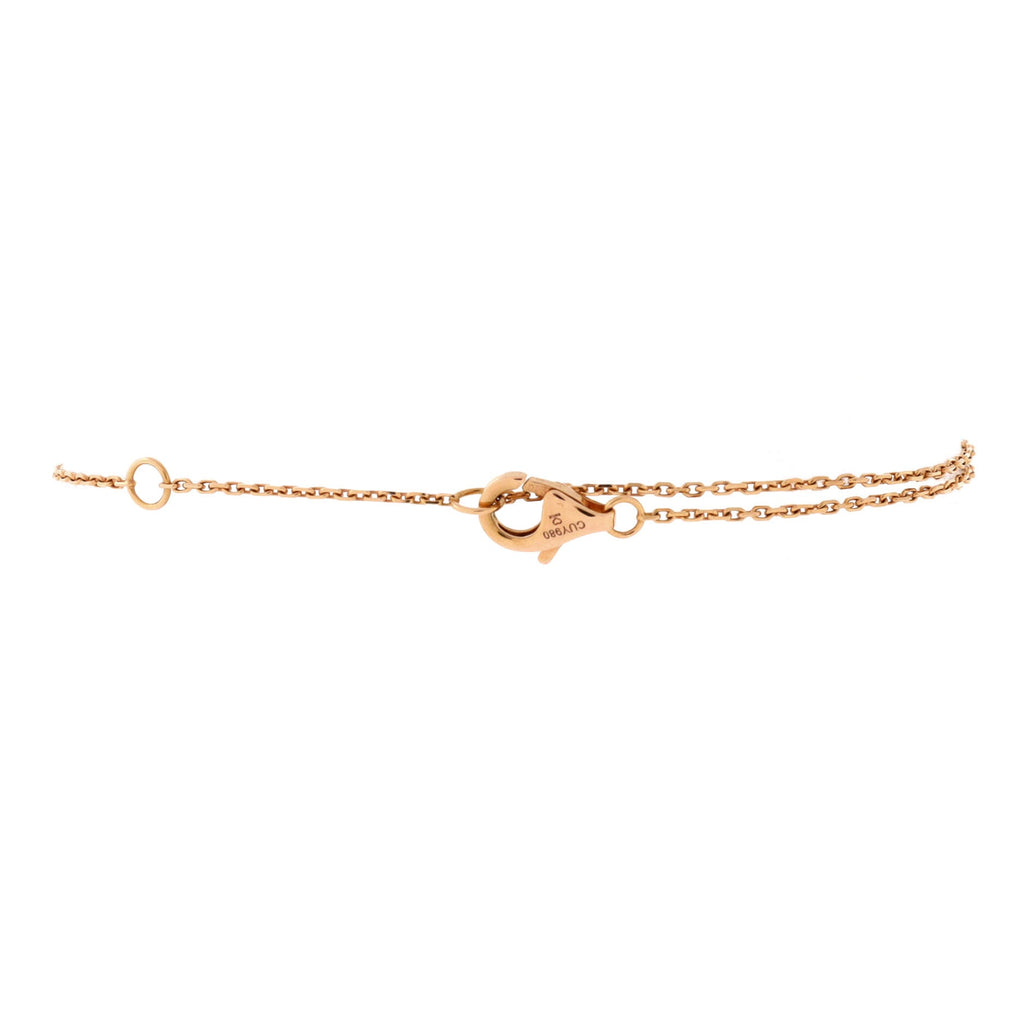Trinity Chain Bracelet 18K Tricolor Gold