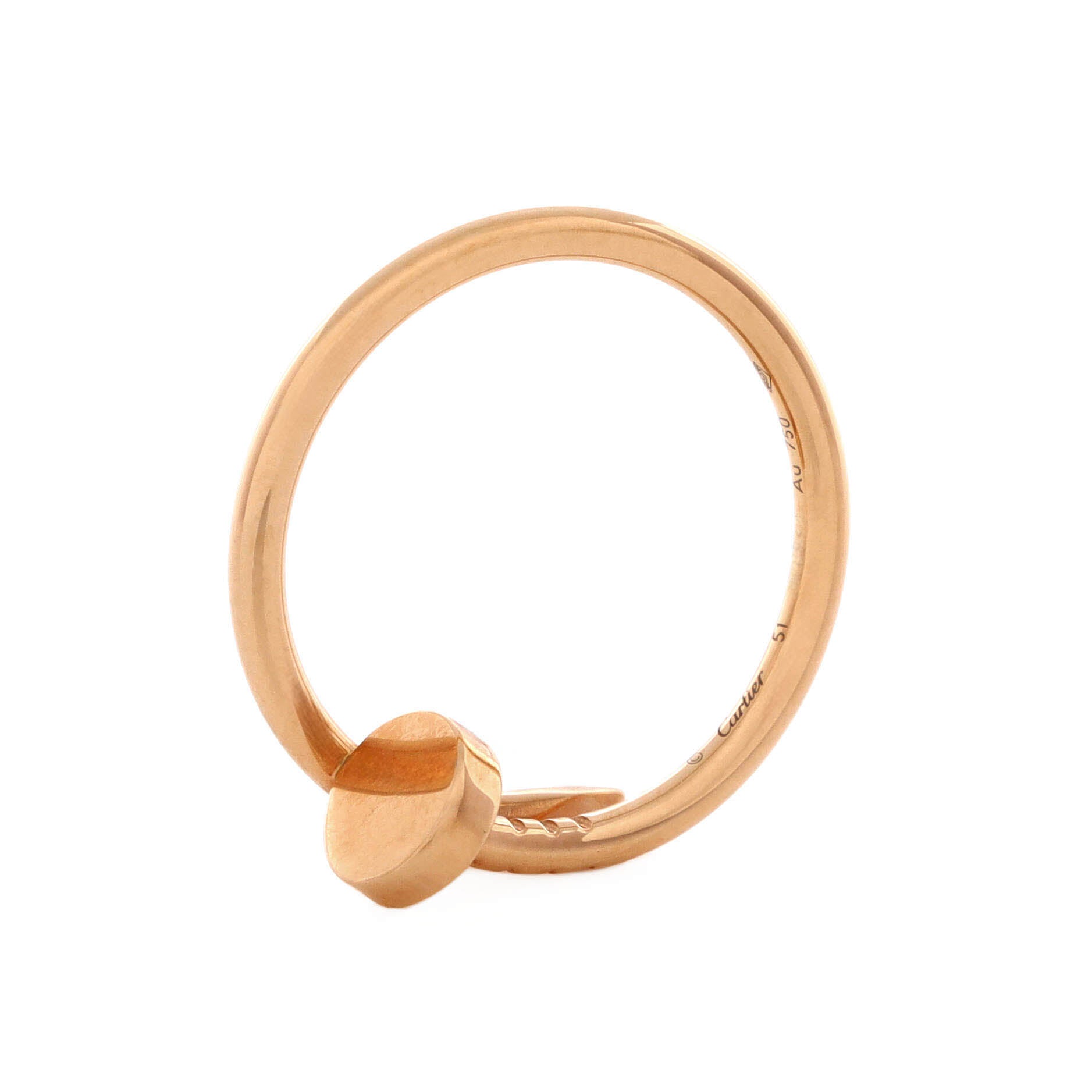 Juste un Clou Ring 18K Rose Gold Small