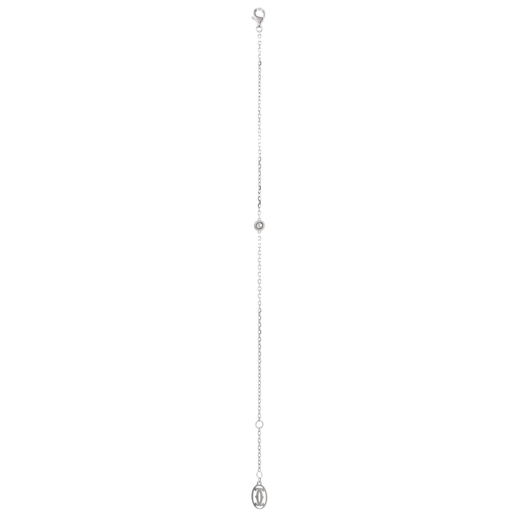 D'Amour Bracelet 18K White Gold and Diamond Small