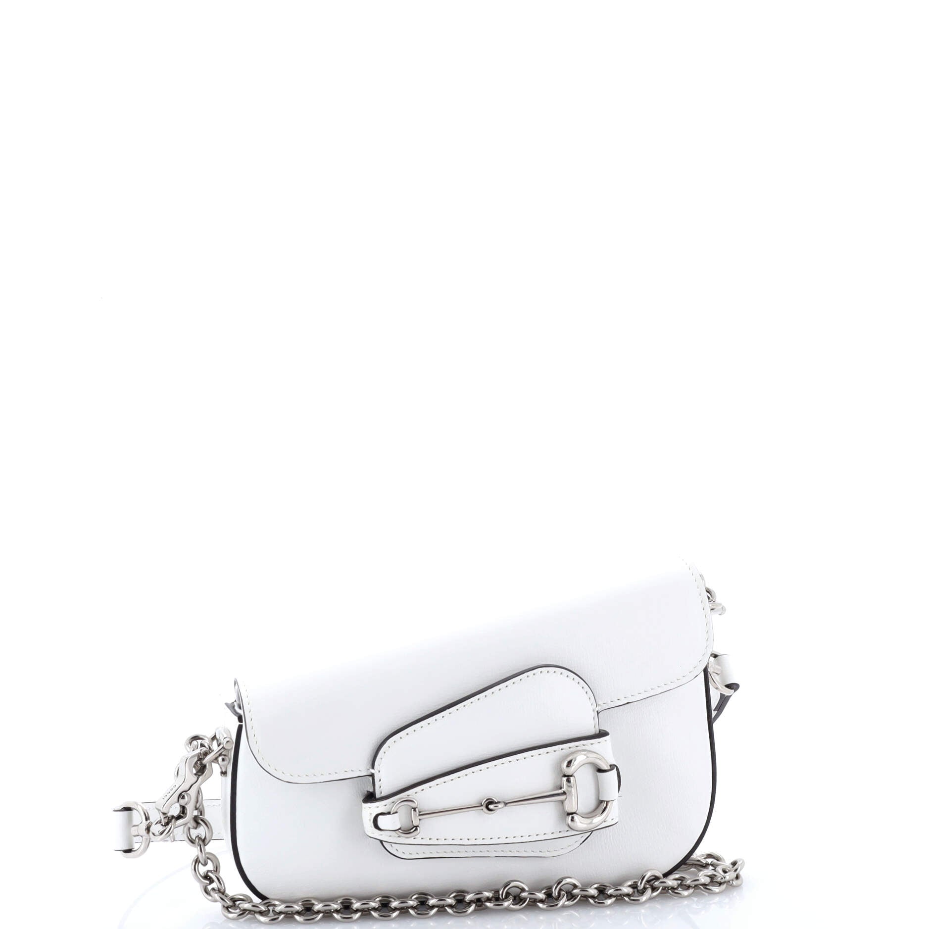 Horsebit 1955 Asymmetric Shoulder Bag Leather Mini