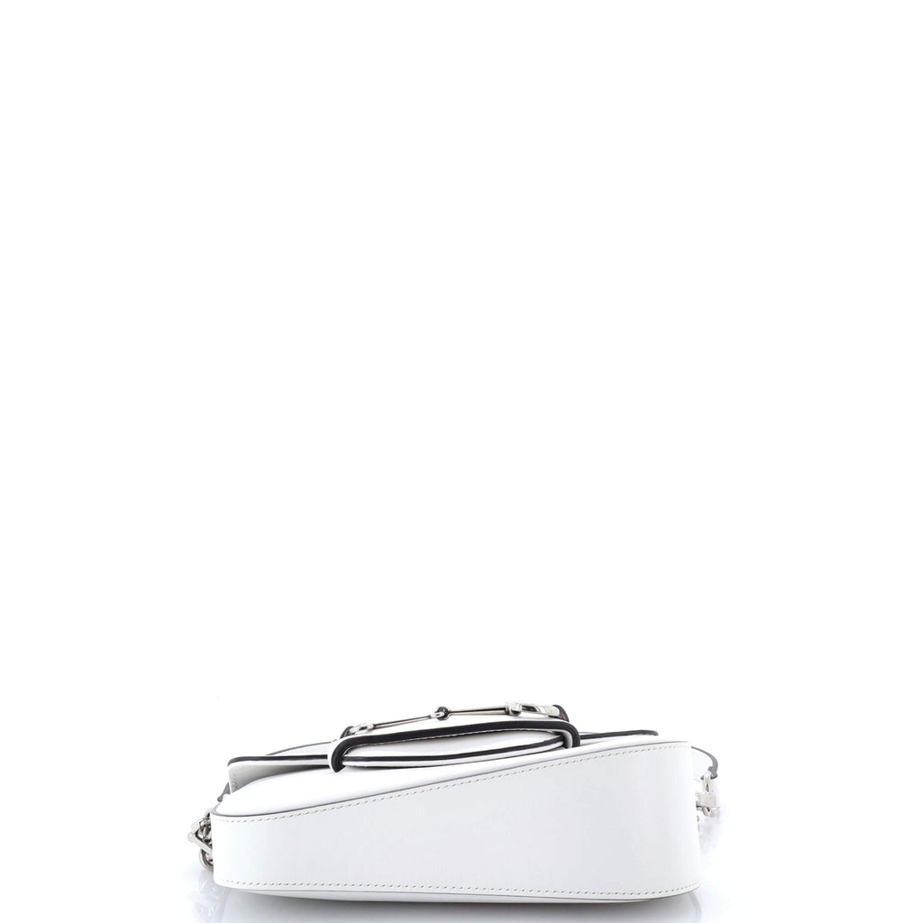 Horsebit 1955 Asymmetric Shoulder Bag Leather Mini