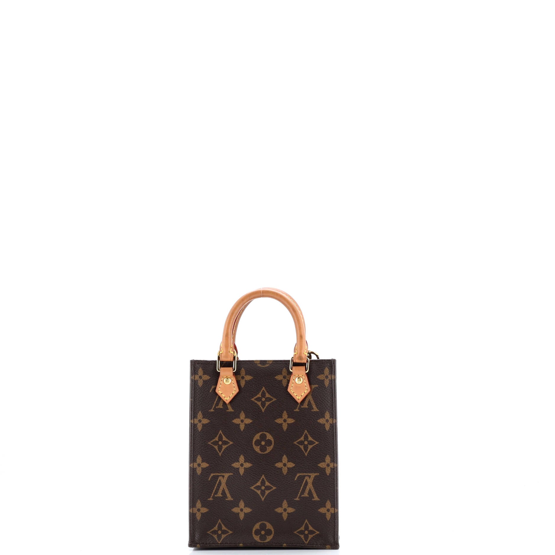 Petit Sac Plat Bag Monogram Canvas