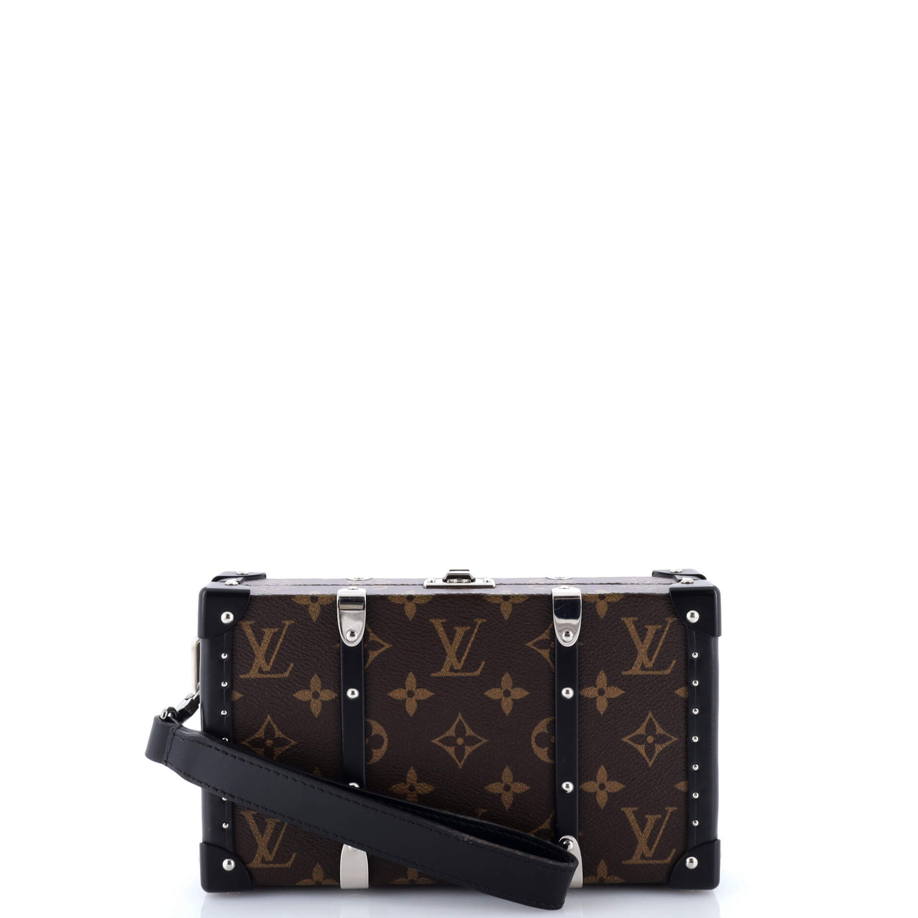 Wallet Trunk Clutch Macassar Monogram Canvas