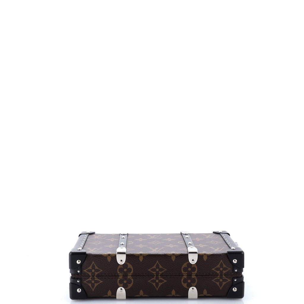 Wallet Trunk Clutch Macassar Monogram Canvas