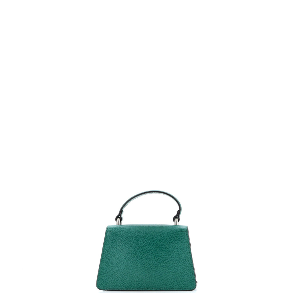 Dionysus Top Handle Bag Leather with Crystals Mini