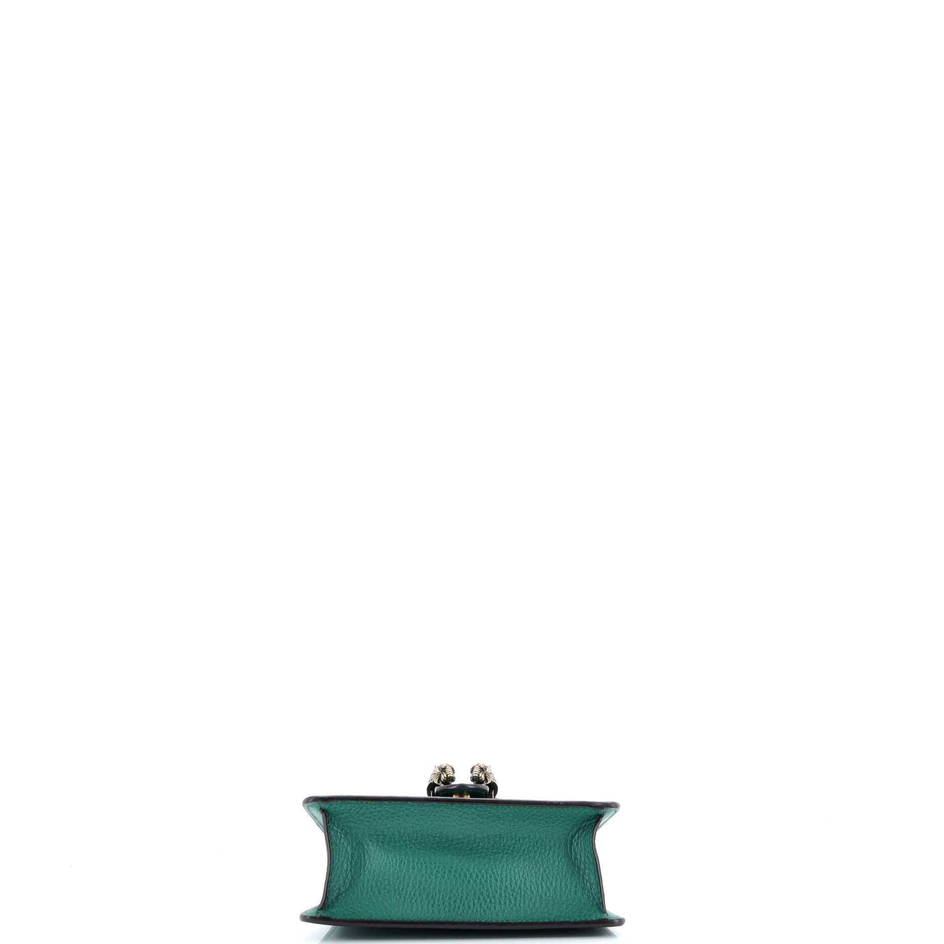 Dionysus Top Handle Bag Leather with Crystals Mini