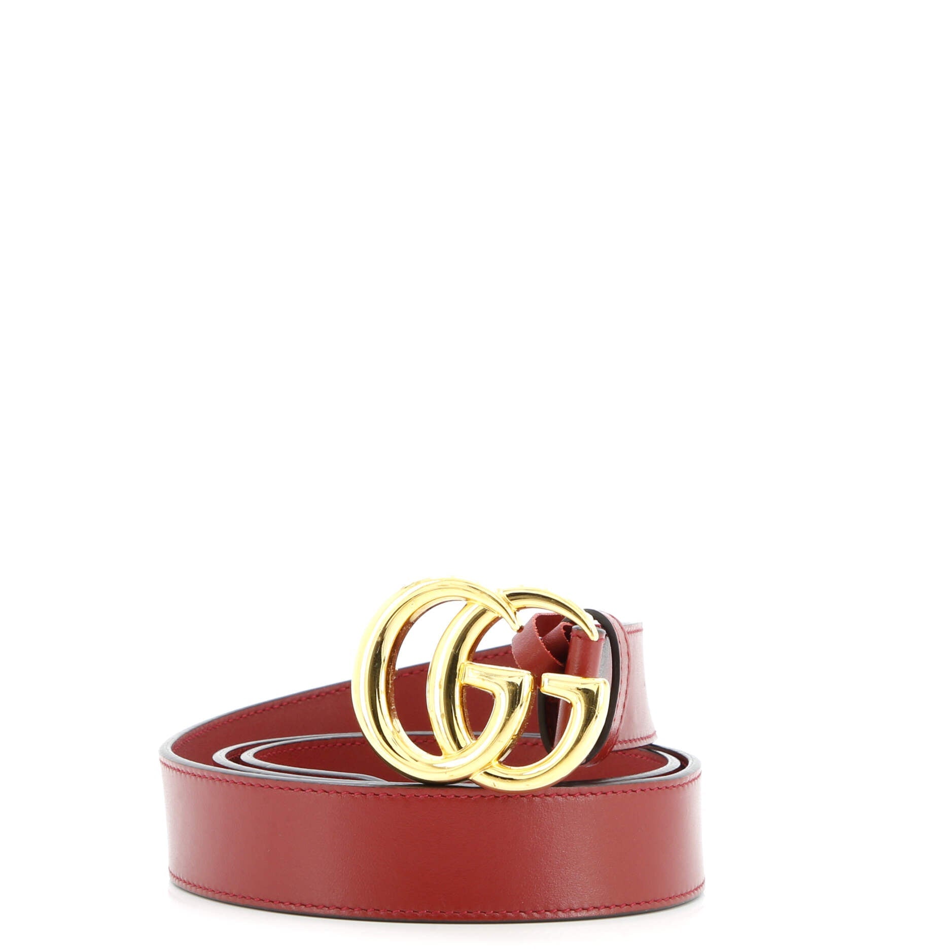 GG Marmont Belt Leather Thin