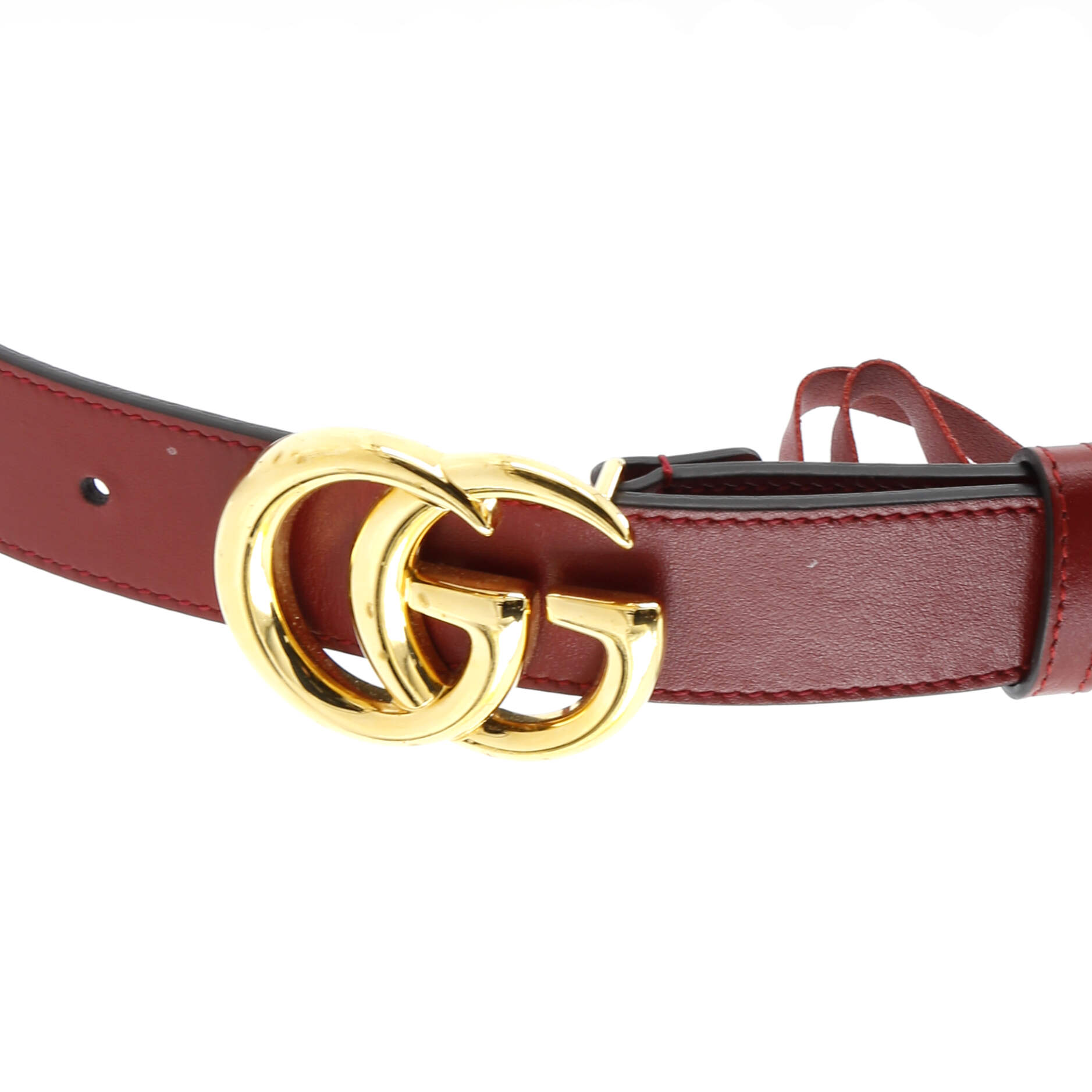 GG Marmont Belt Leather Thin
