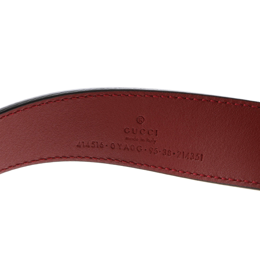 GG Marmont Belt Leather Thin