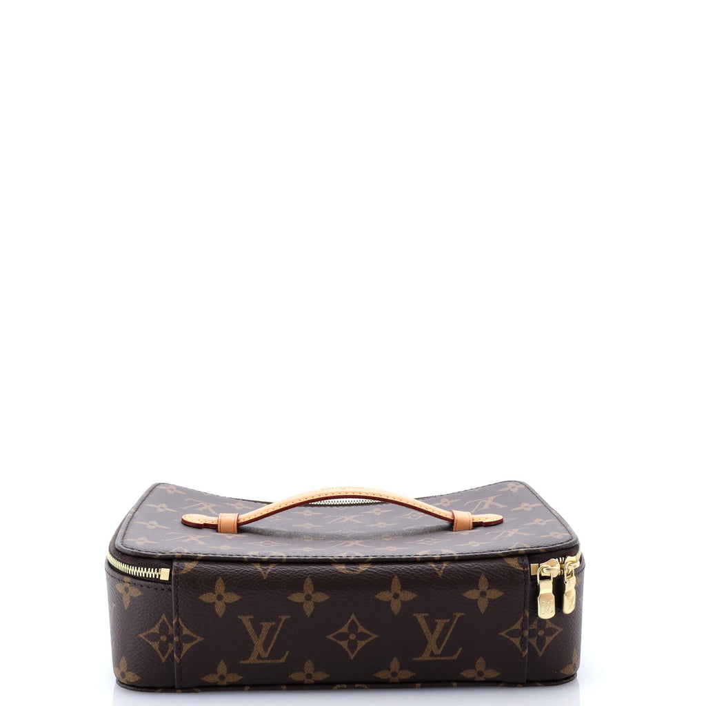 Nice Jewelry Case Monogram Canvas