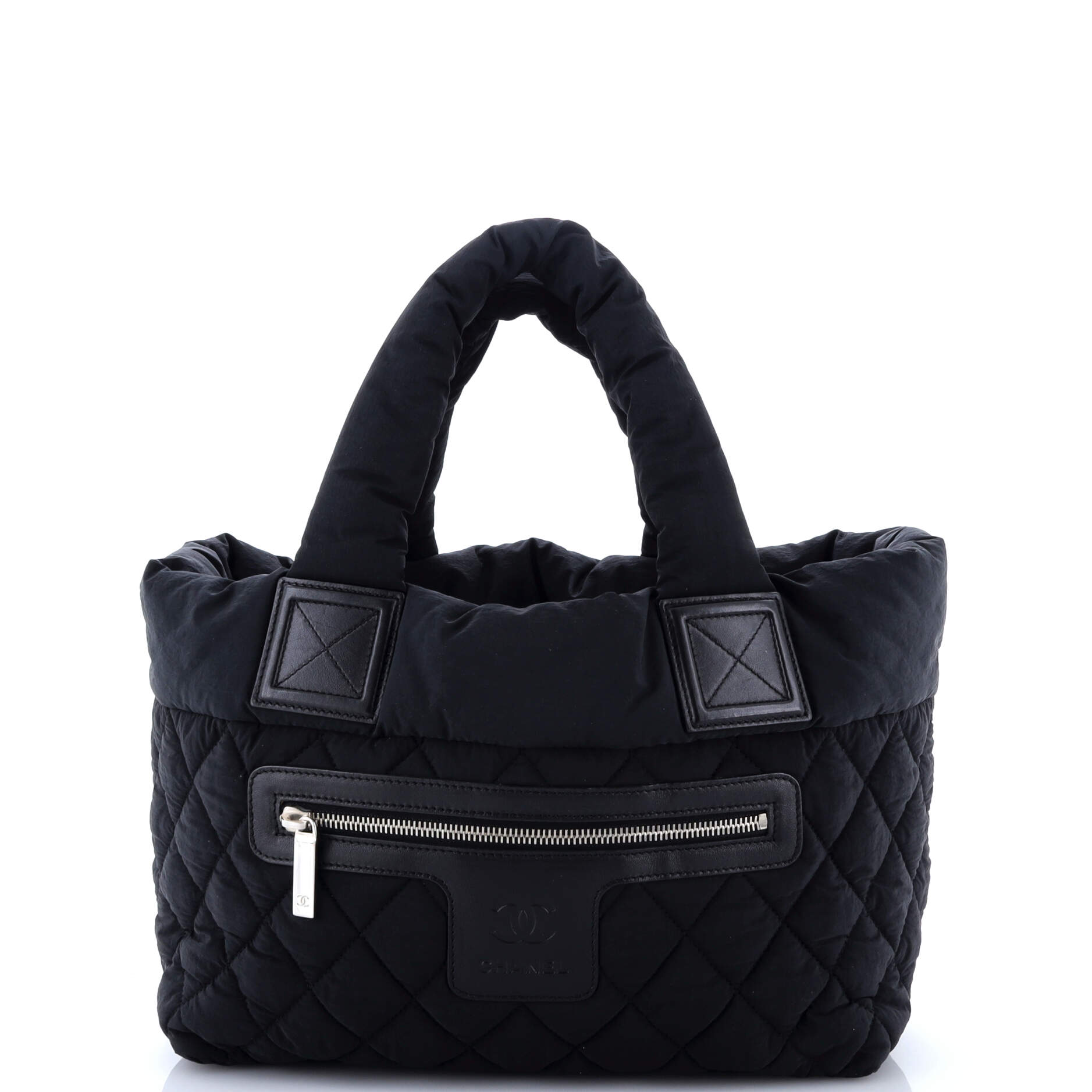 Coco Cocoon Reversible Tote Quilted Nylon Small