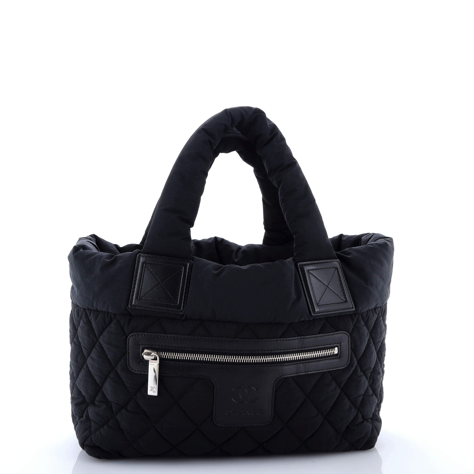 Coco Cocoon Reversible Tote Quilted Nylon Small