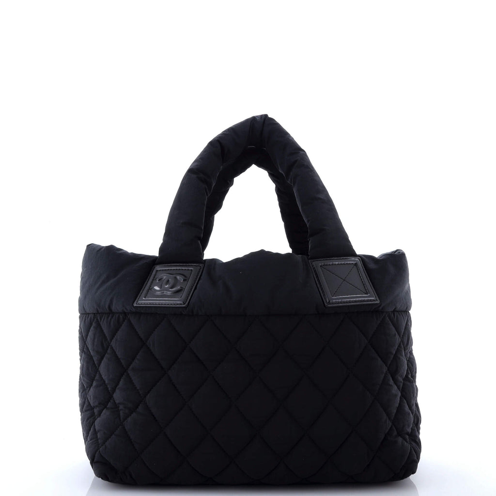 Coco Cocoon Reversible Tote Quilted Nylon Small