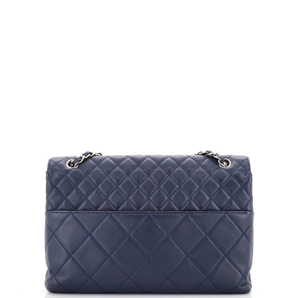 In The Business Flap Bag Quilted Calfskin Maxi