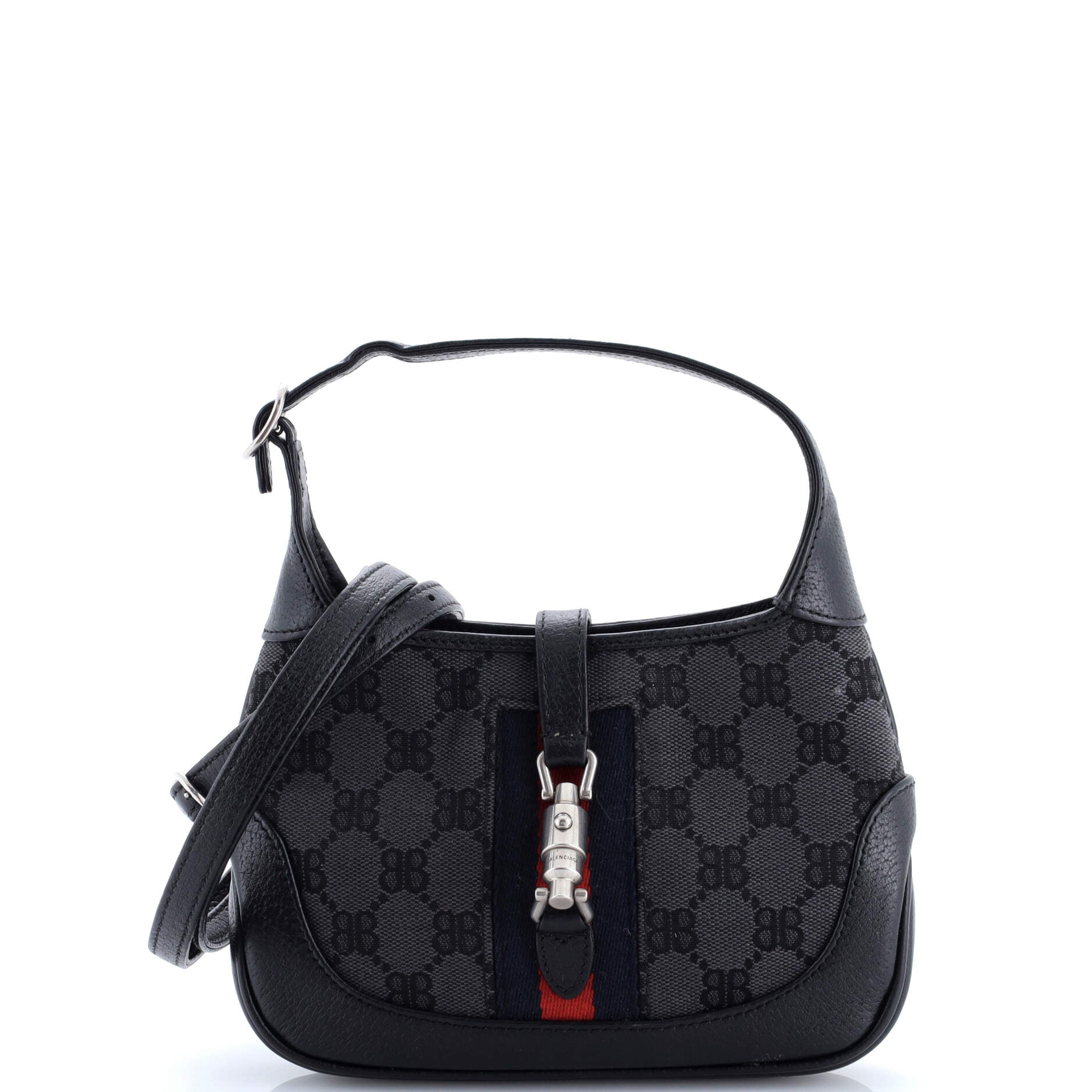 x Gucci The Hacker Project Jackie 1961 Hobo BB Canvas Mini
