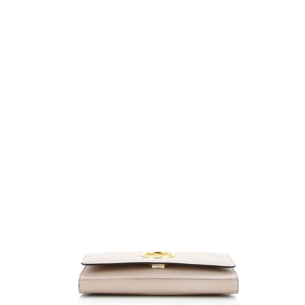 F is Fendi Wallet on Chain Leather