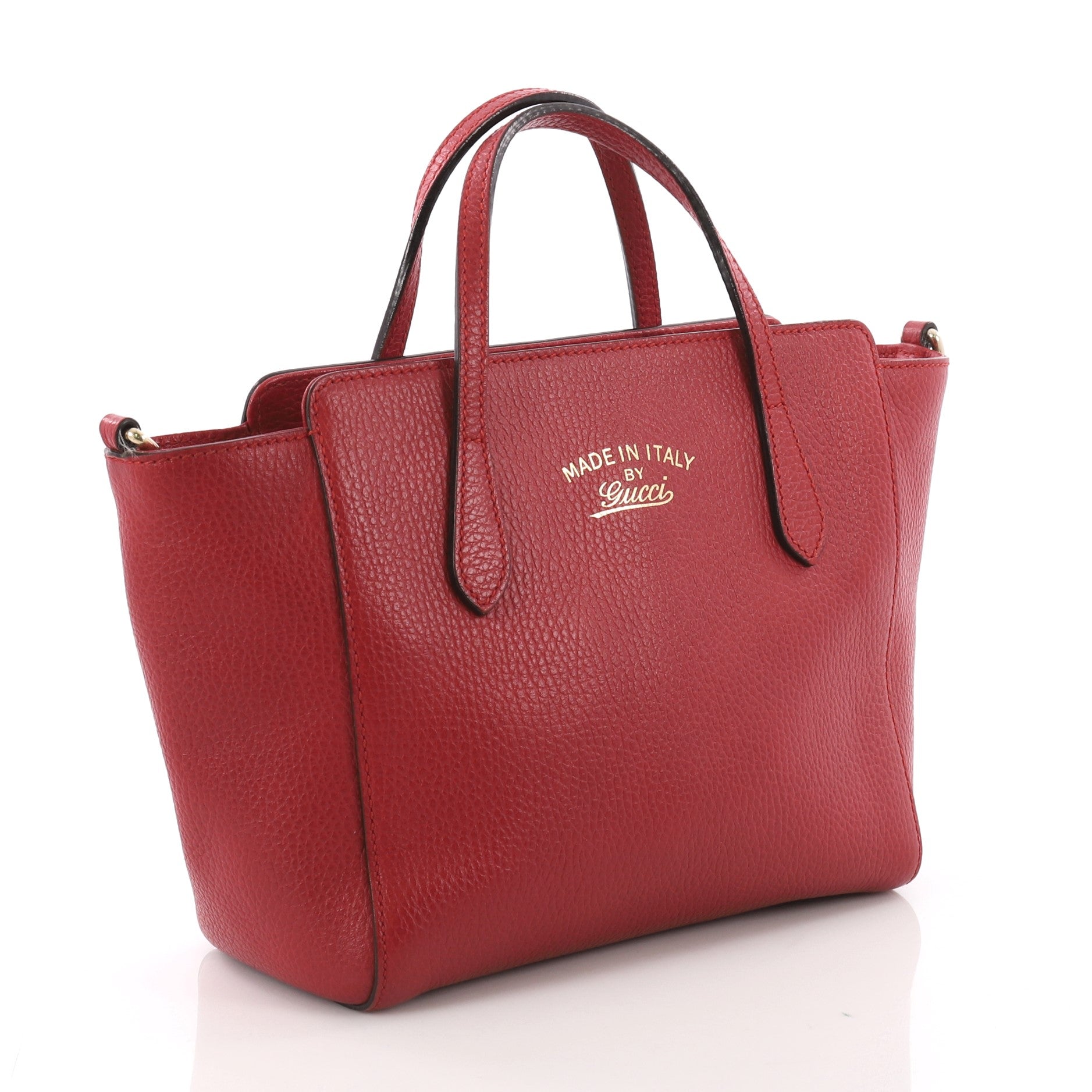 Swing Crossbody Bag Pebbled Leather Mini