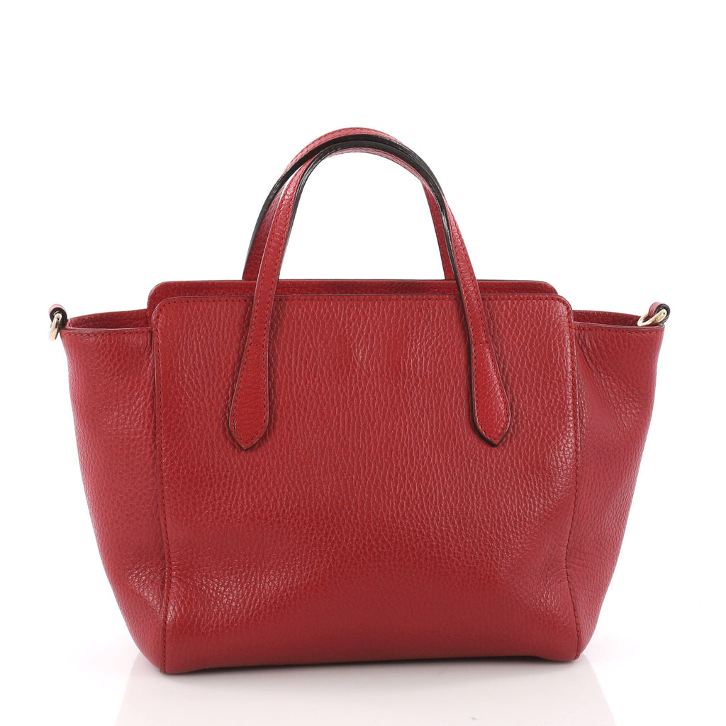 Swing Crossbody Bag Pebbled Leather Mini