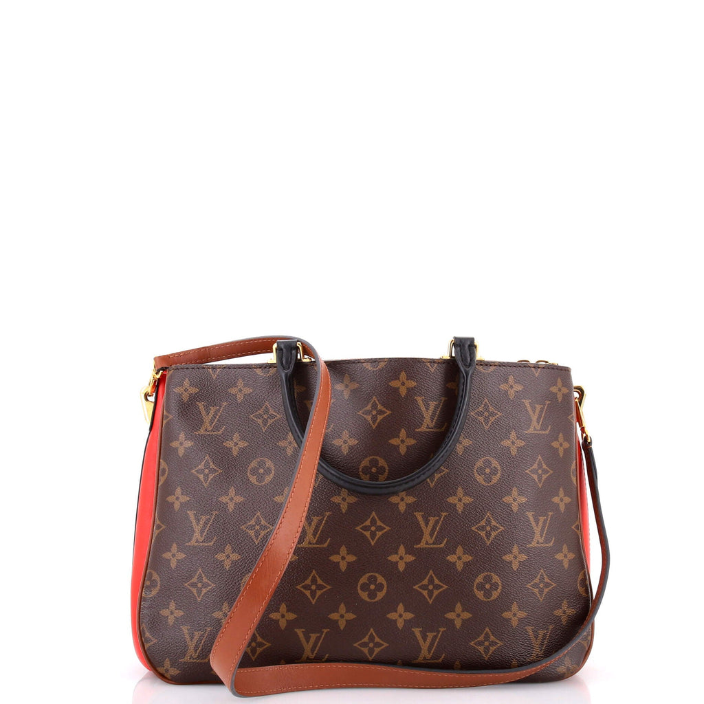 Millefeuille Handbag Monogram Canvas and Leather