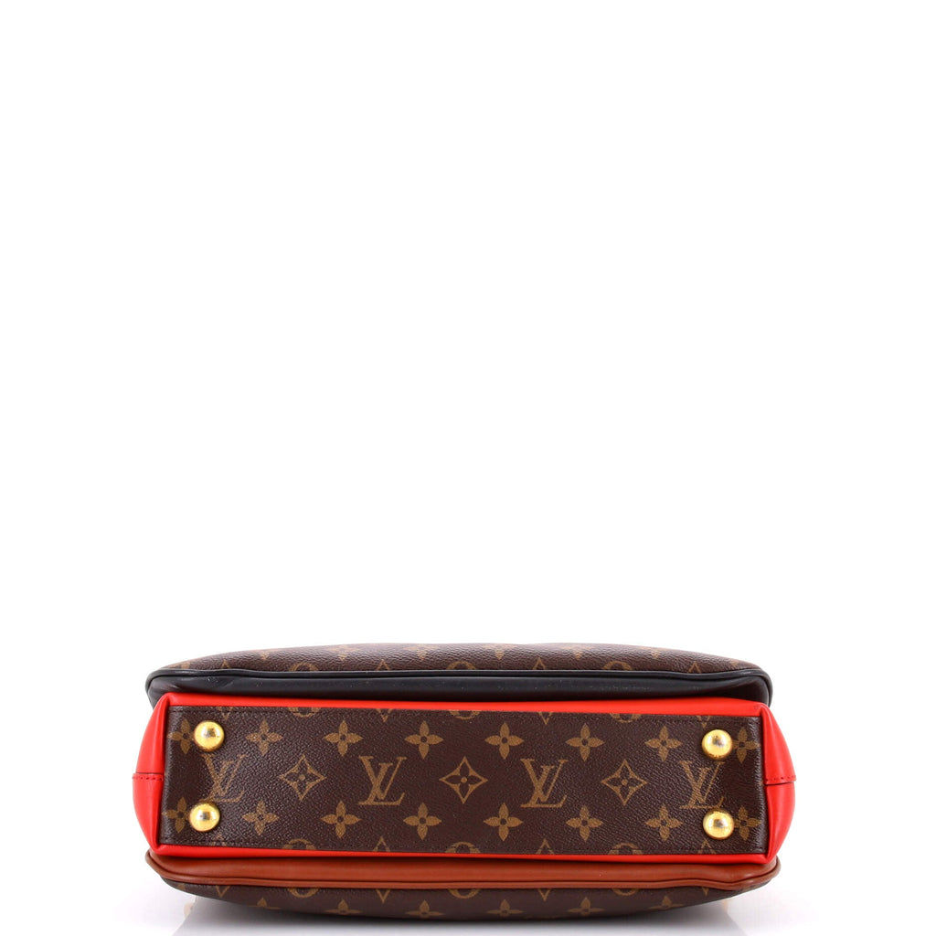 Millefeuille Handbag Monogram Canvas and Leather