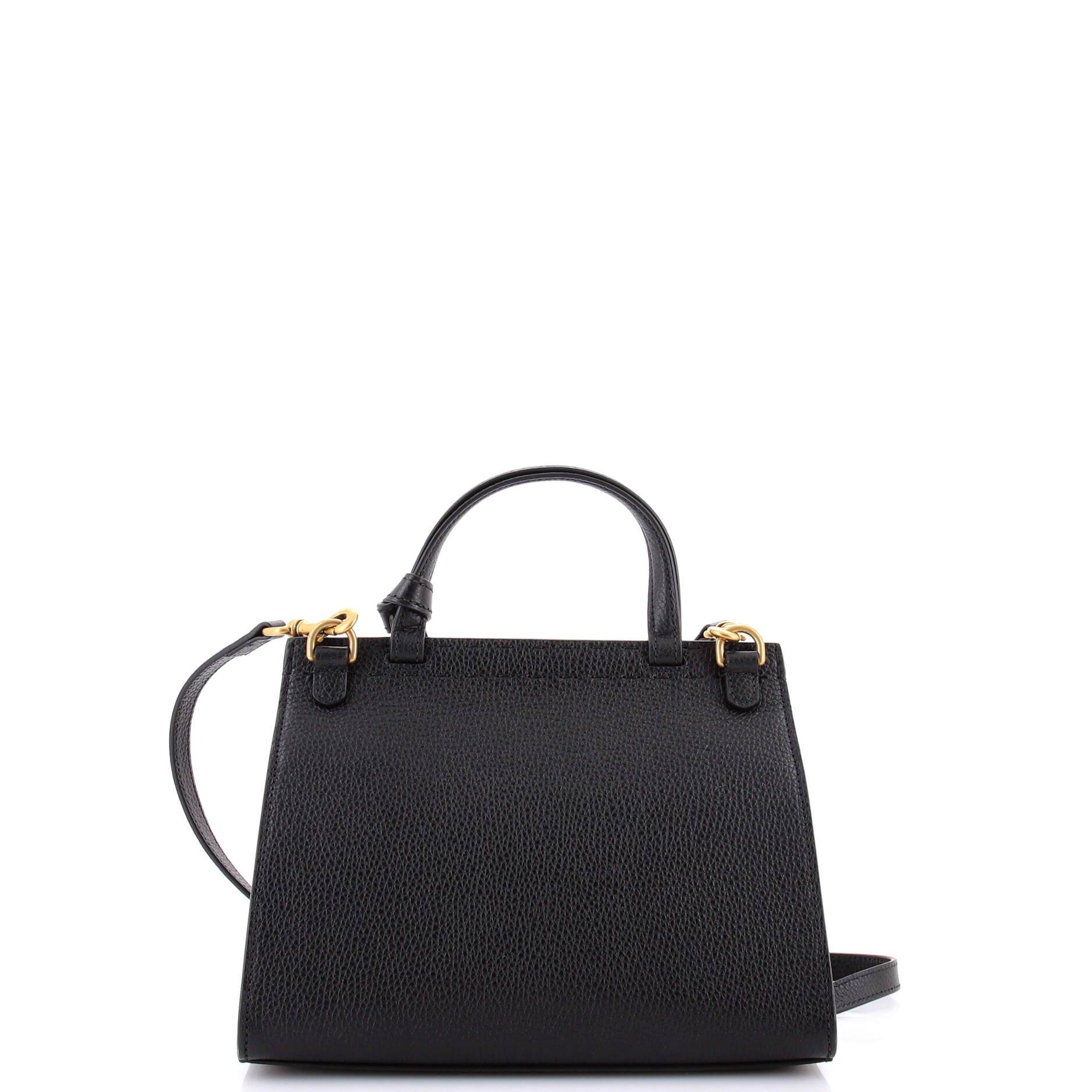GG Marmont Top Handle Bag Leather Mini
