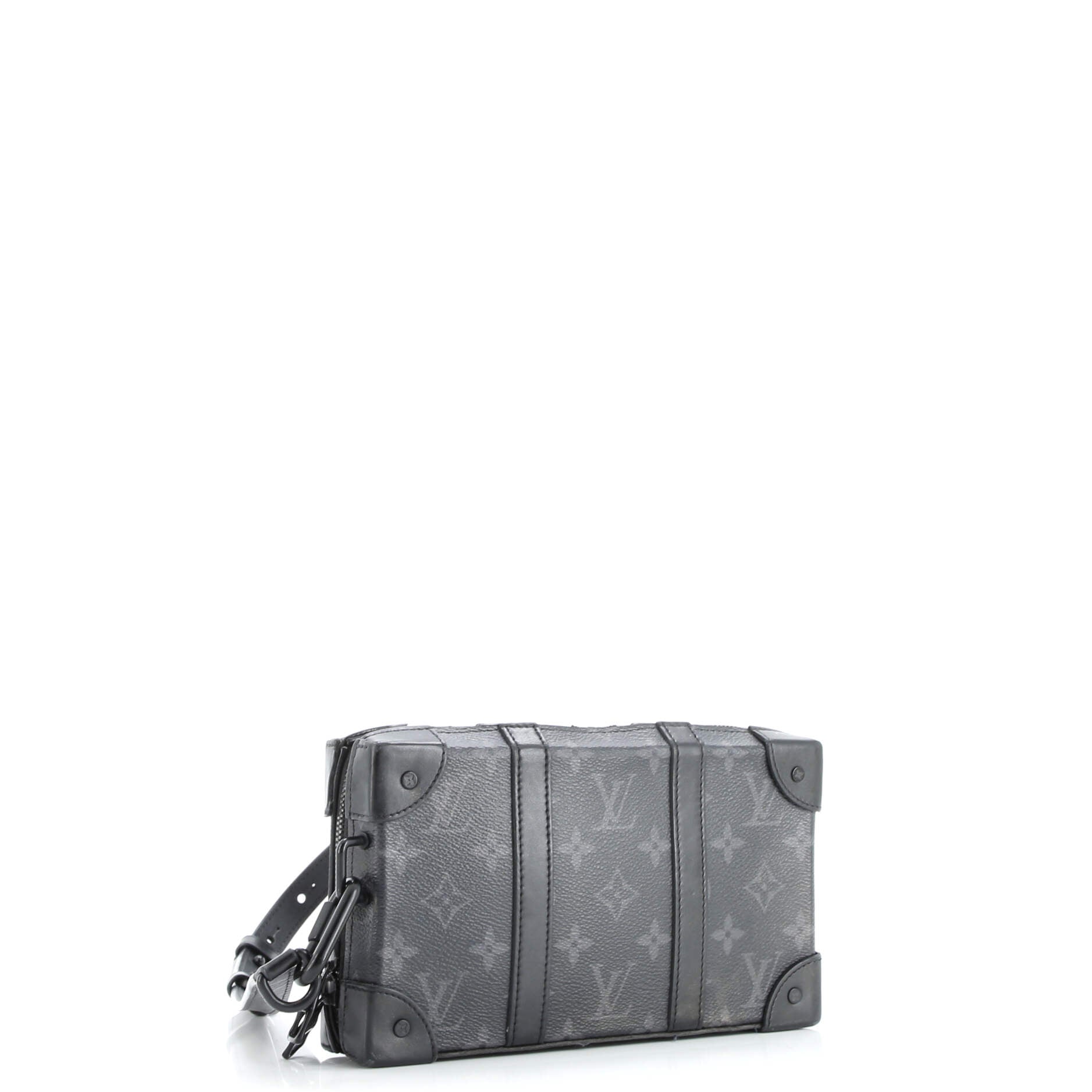 Soft Trunk Wallet Monogram Eclipse Canvas