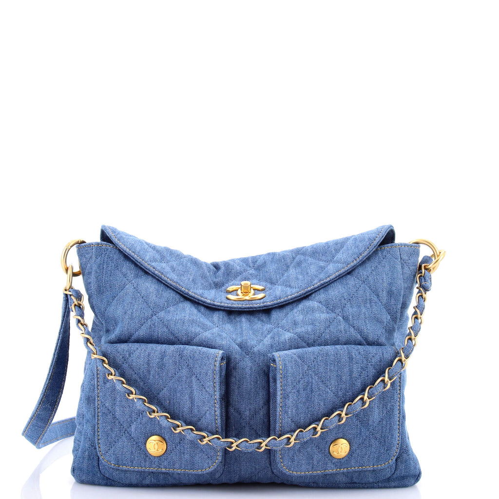 Supple Twins Hobo Quilted Denim