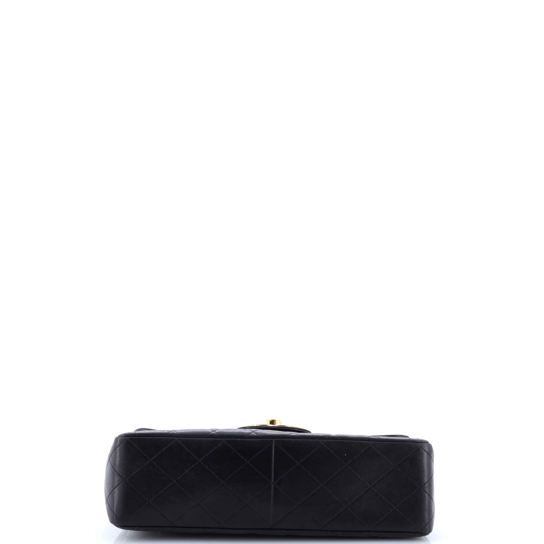 Vintage Classic Single Flap Bag Quilted Lambskin Jumbo