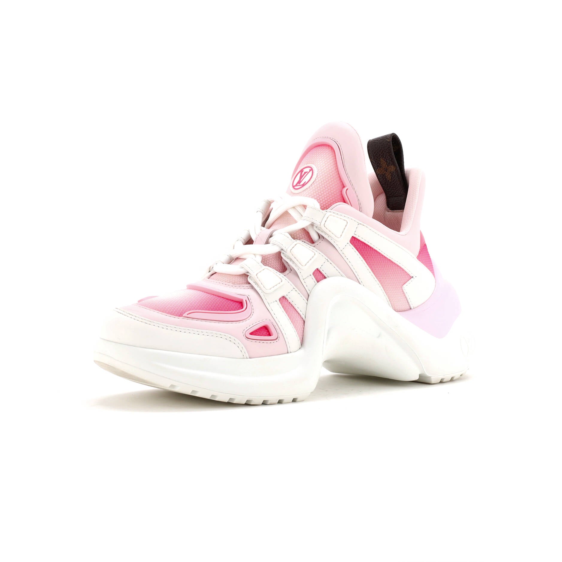 Women's LV Archlight Sneakers Fabric and Leather