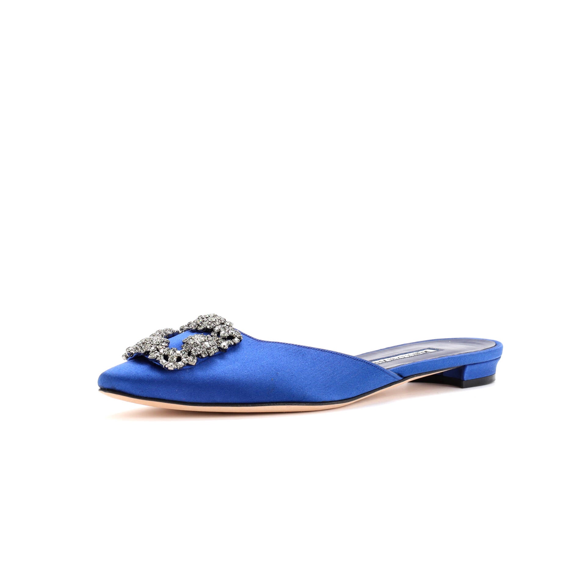 Women's Hangisi Flat Mules Satin