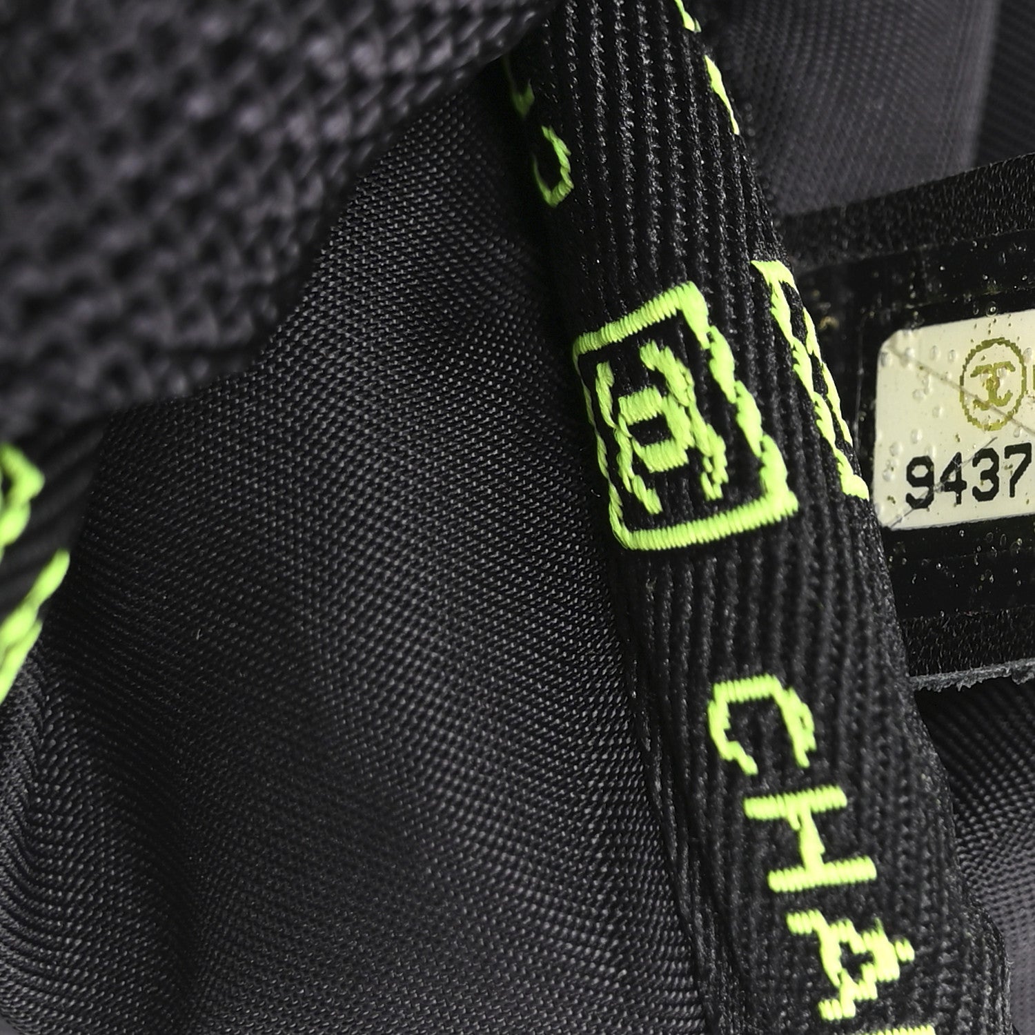 Nylon Sports Backpack Black