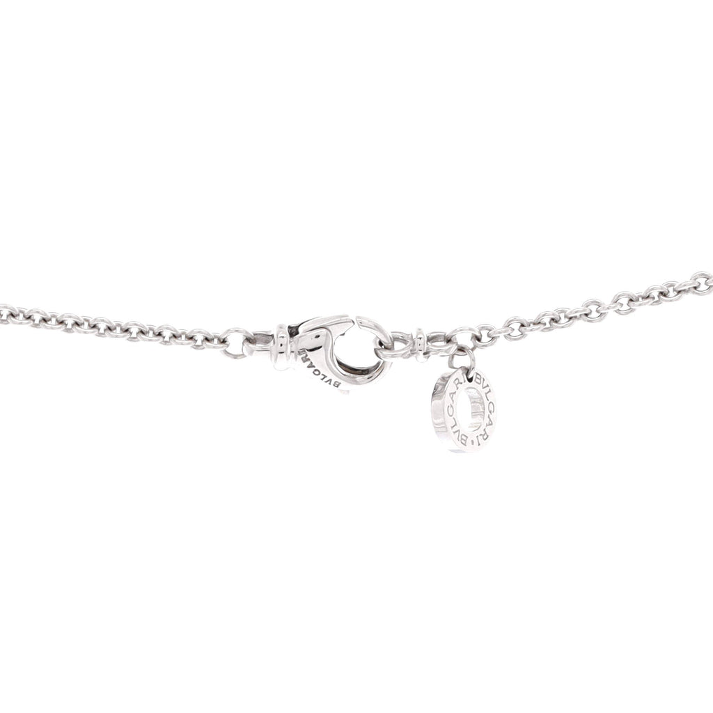 Bvlgari Bvlgari Pendant Necklace 18K White Gold with Diamonds