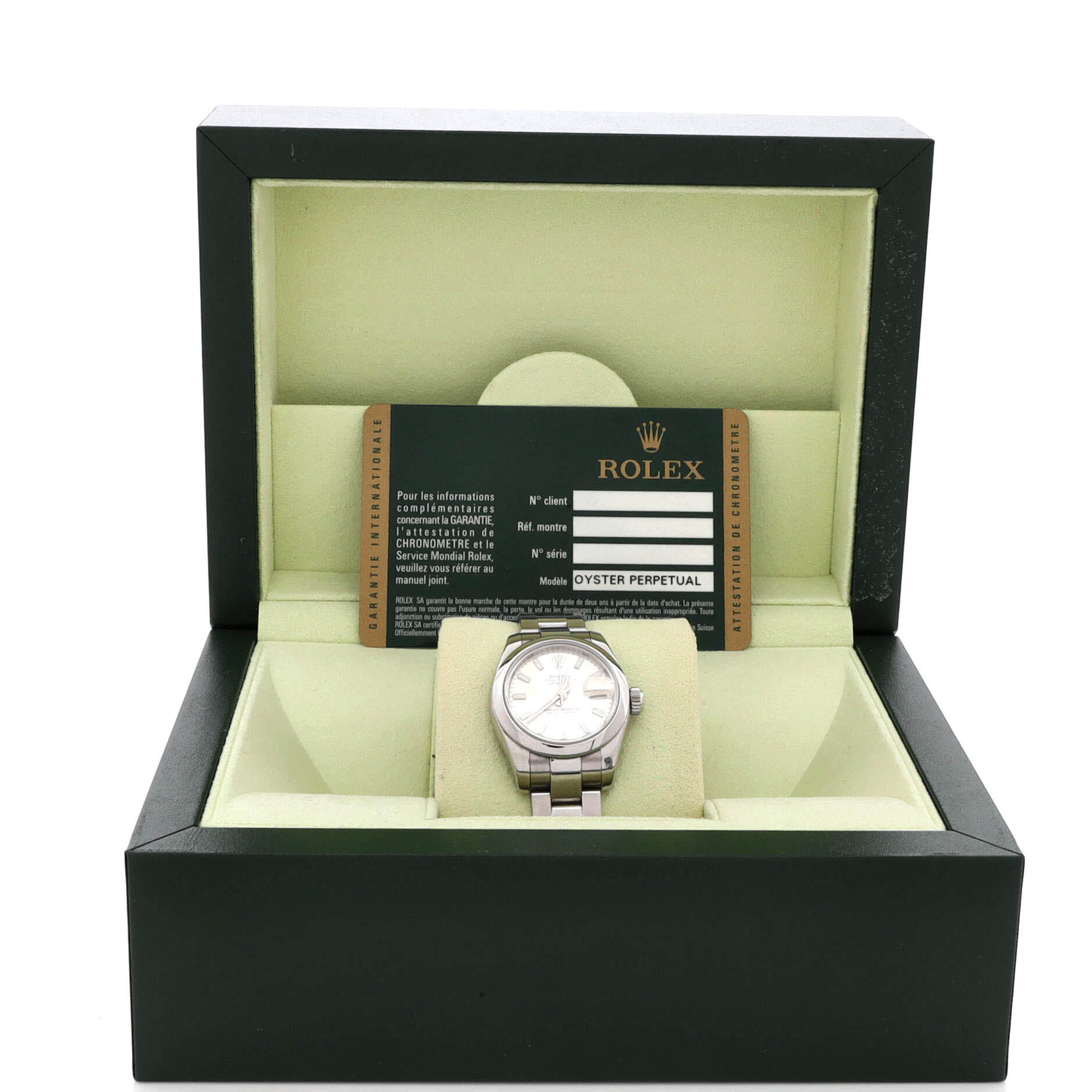 Oyster Perpetual Datejust Automatic Watch Stainless Steel 26