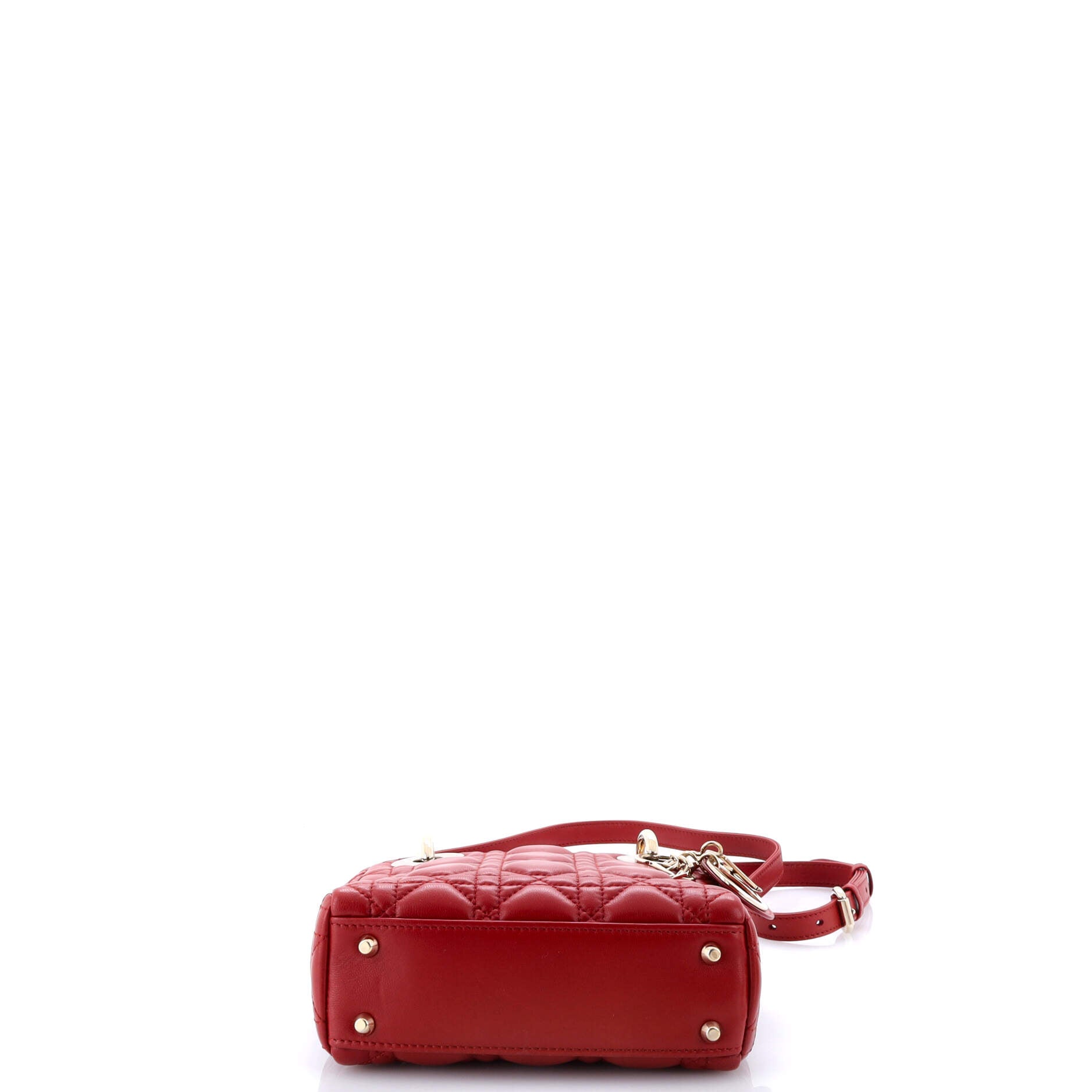 Lady Dior Bag Cannage Quilt Lambskin Mini