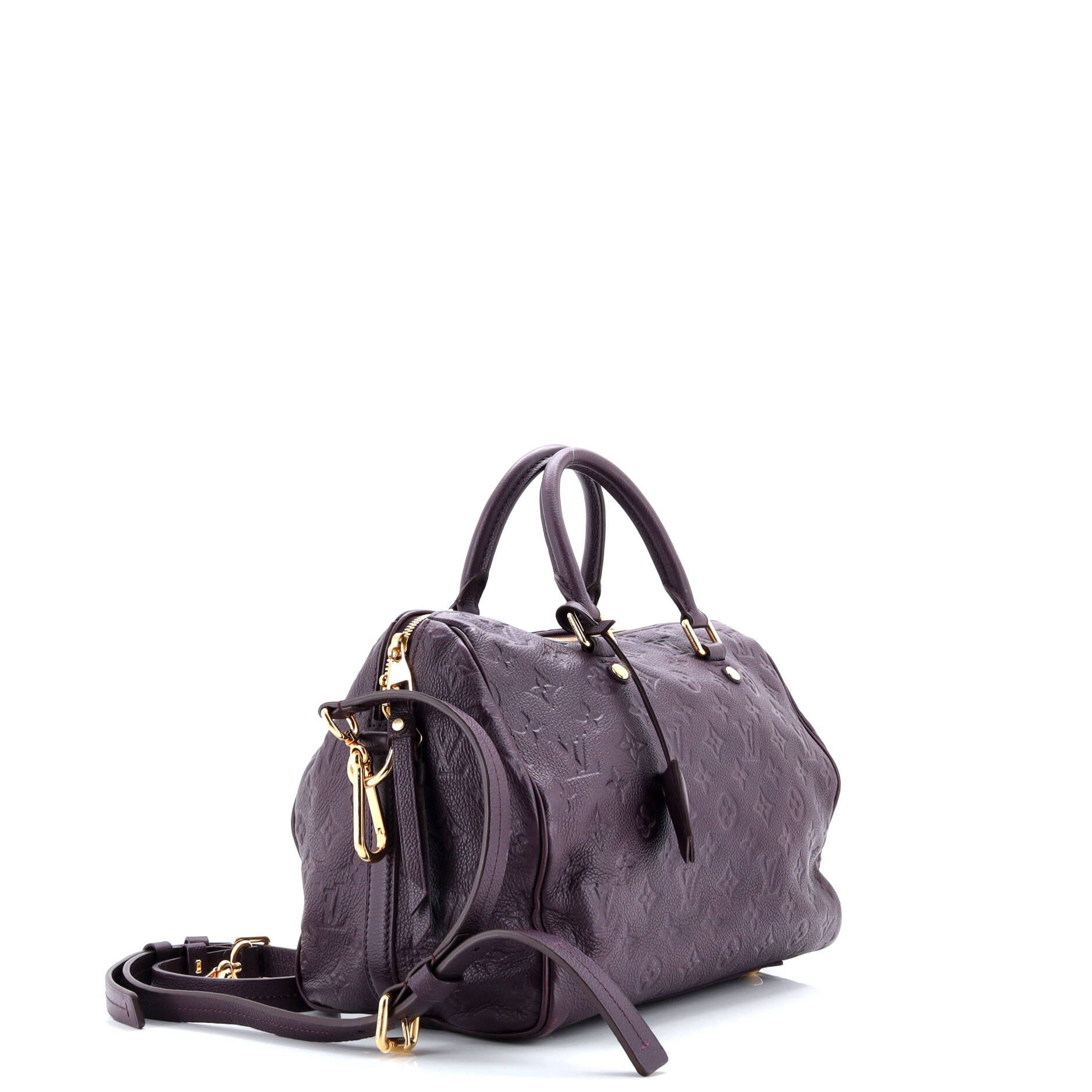 Speedy Bandouliere Bag Monogram Empreinte Leather 30