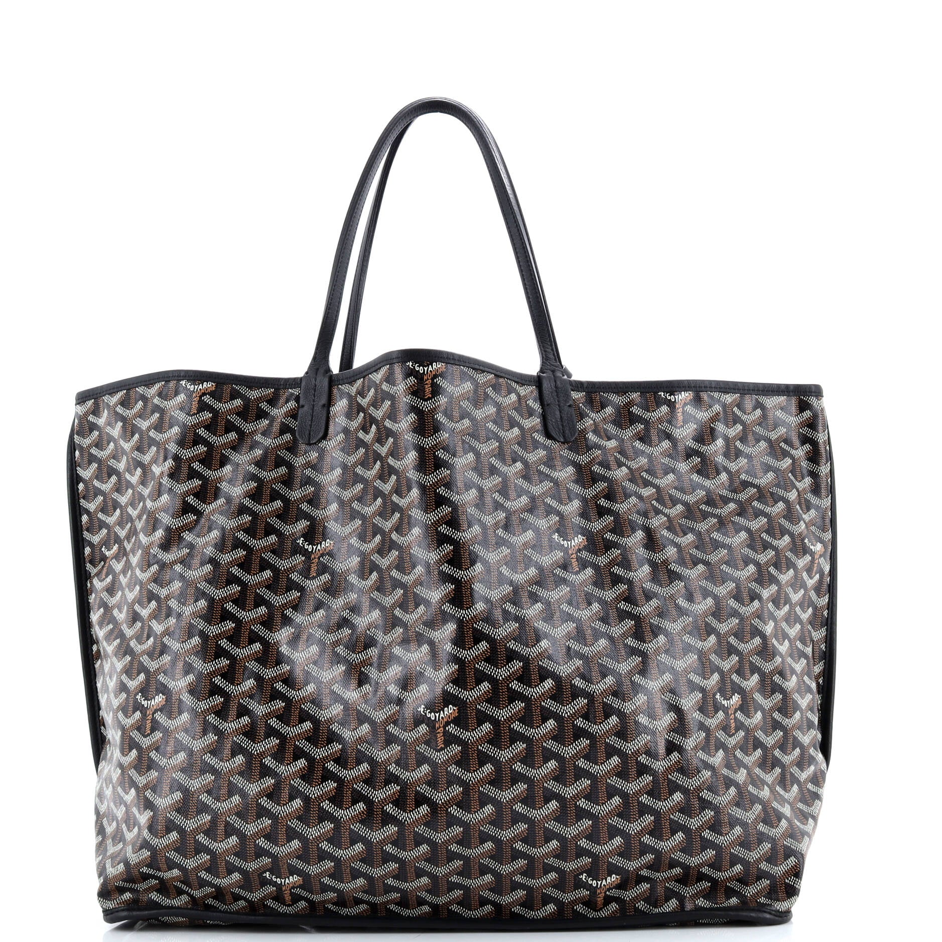 Anjou Reversible Tote Coated Canvas GM