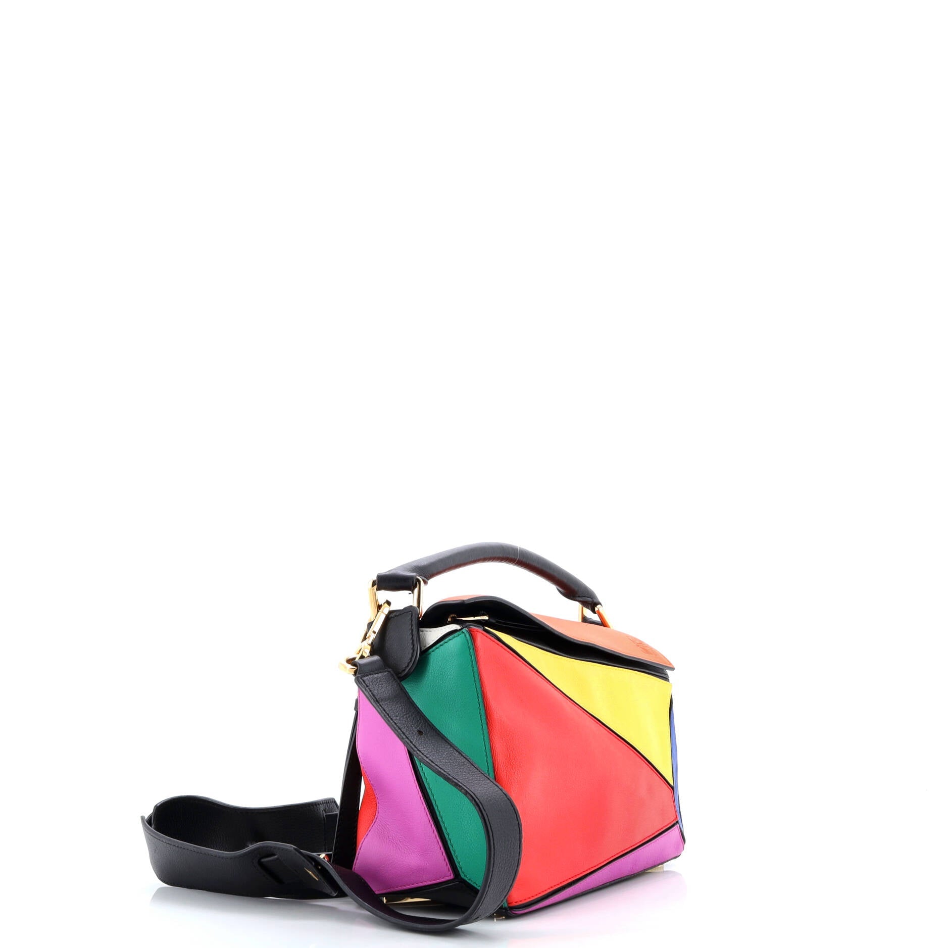 Puzzle Bag Leather Small