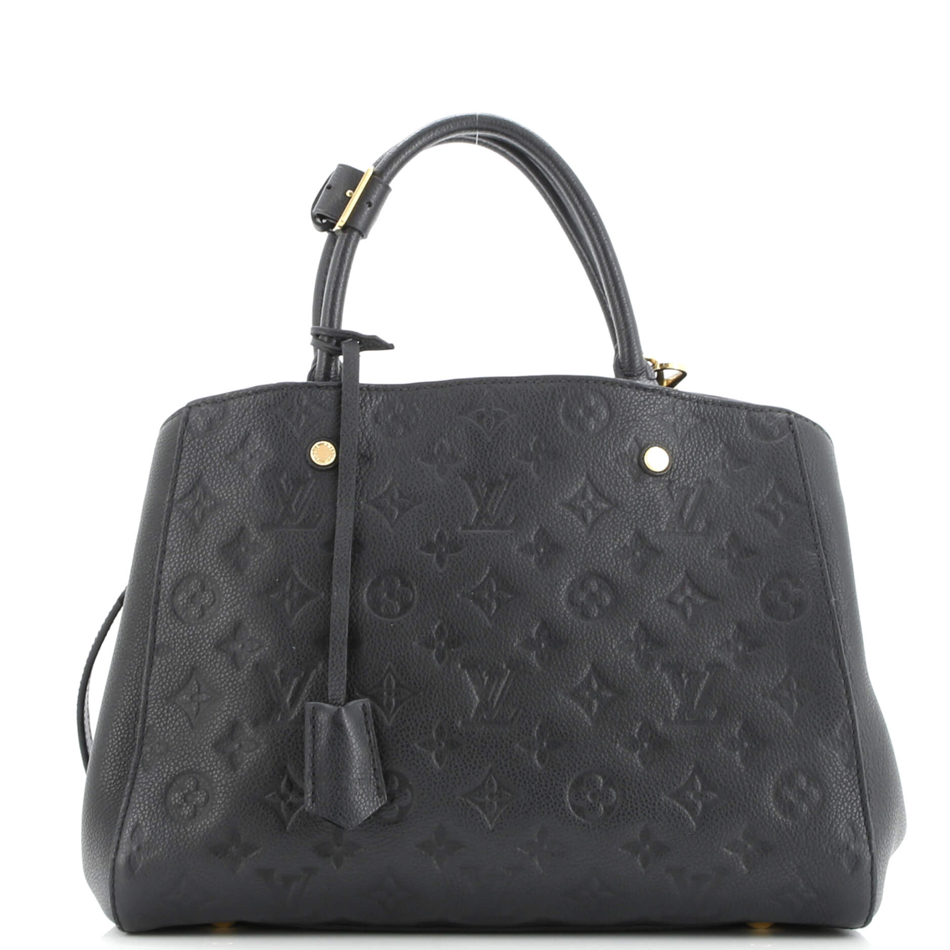 Montaigne Handbag Monogram Empreinte Leather MM
