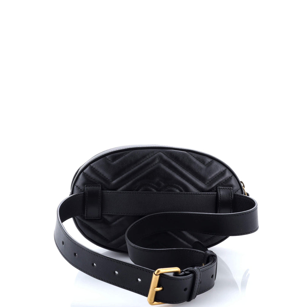 GG Marmont Belt Bag Embellished Matelasse Leather