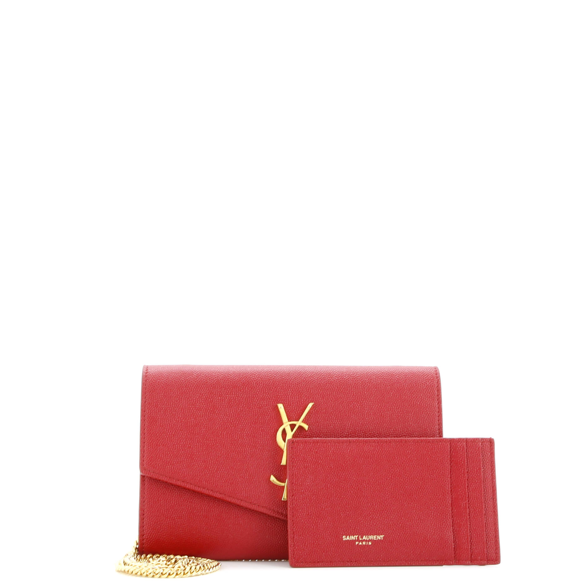 Uptown Chain Wallet Leather