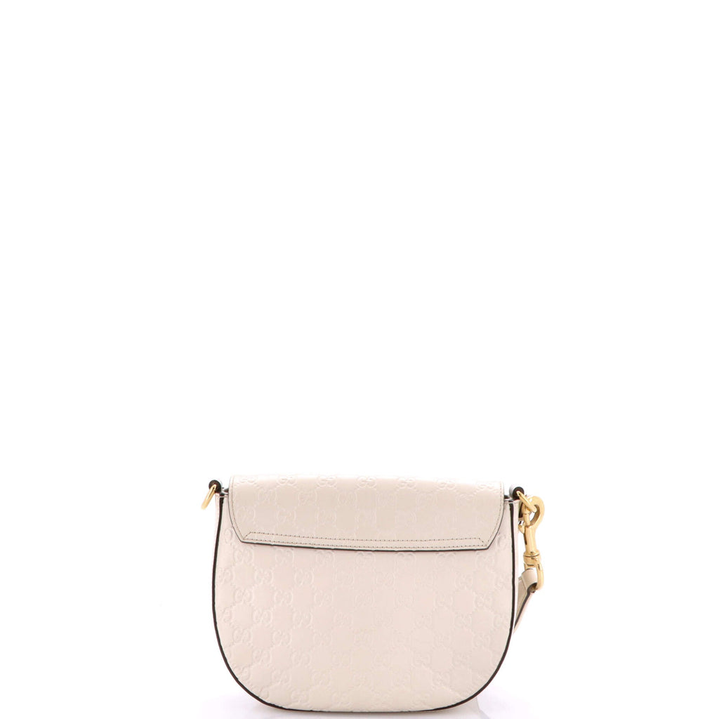 Padlock Saddle Shoulder Bag Guccissima Leather Medium