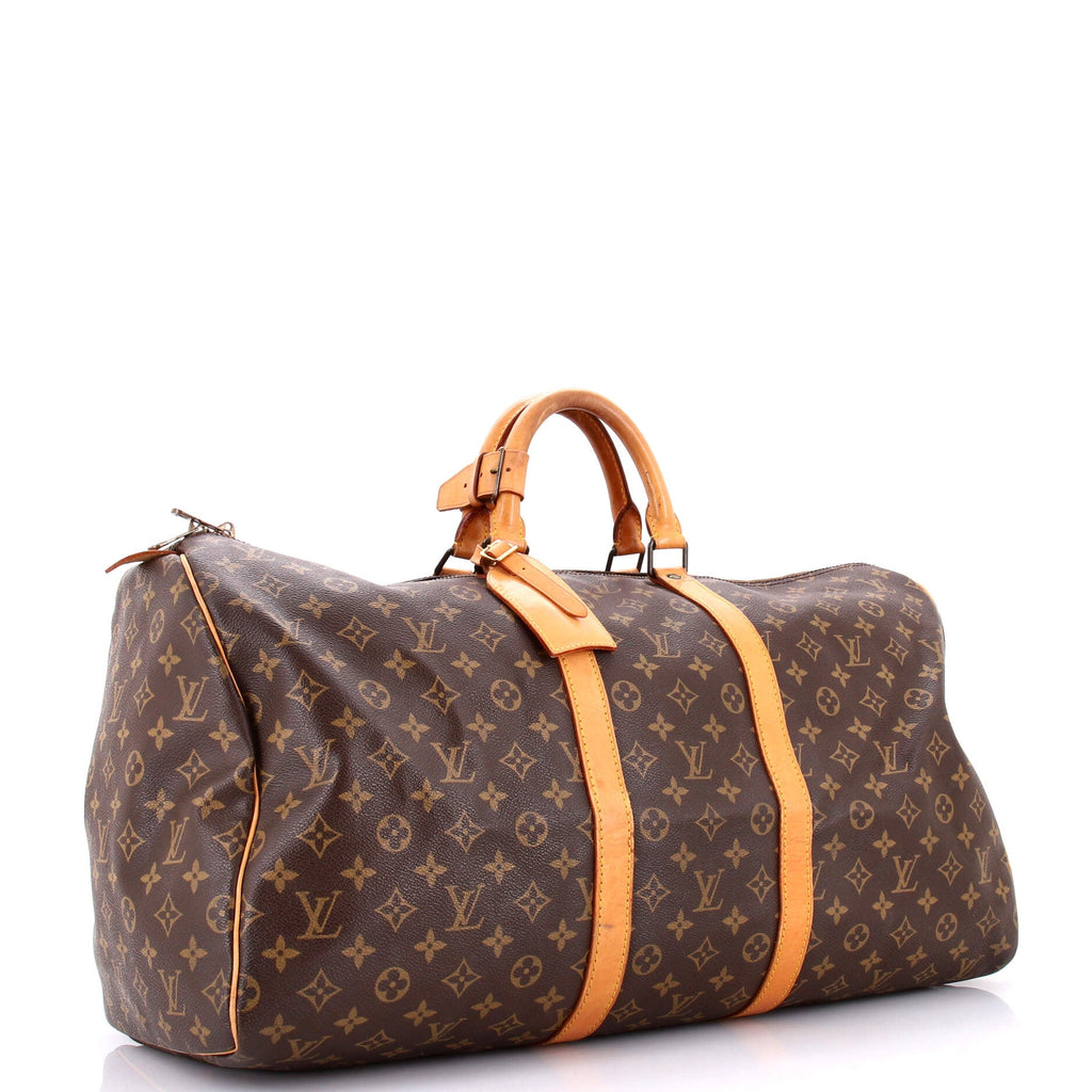 Keepall Bandouliere Bag Monogram Canvas 55