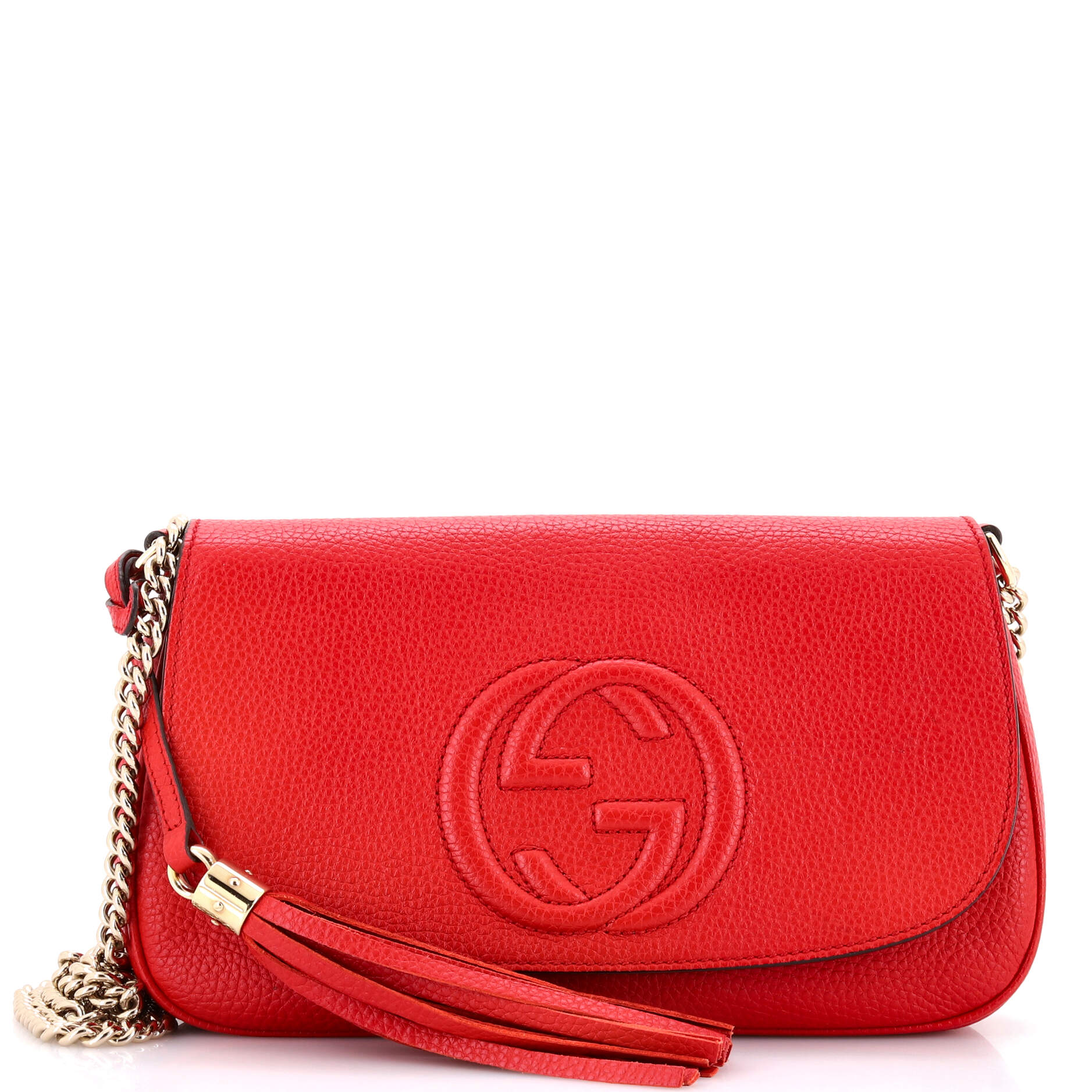 Soho Chain Crossbody Bag Leather Medium