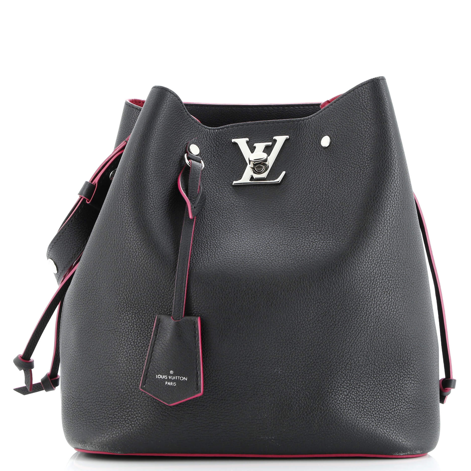 Lockme Bucket Bag Leather