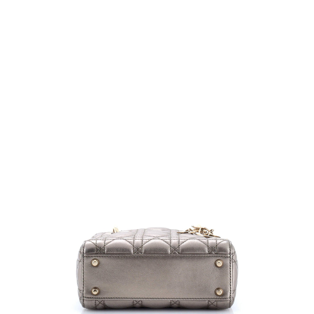 Lady Dior Chain Bag Cannage Quilt Lambskin Mini
