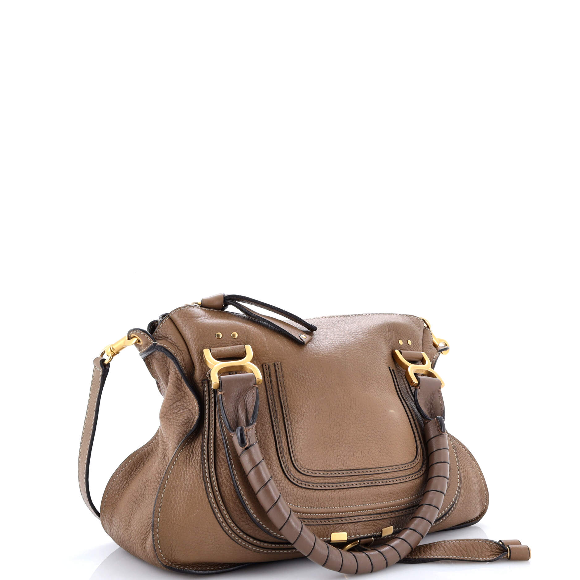 Marcie Satchel Leather Small