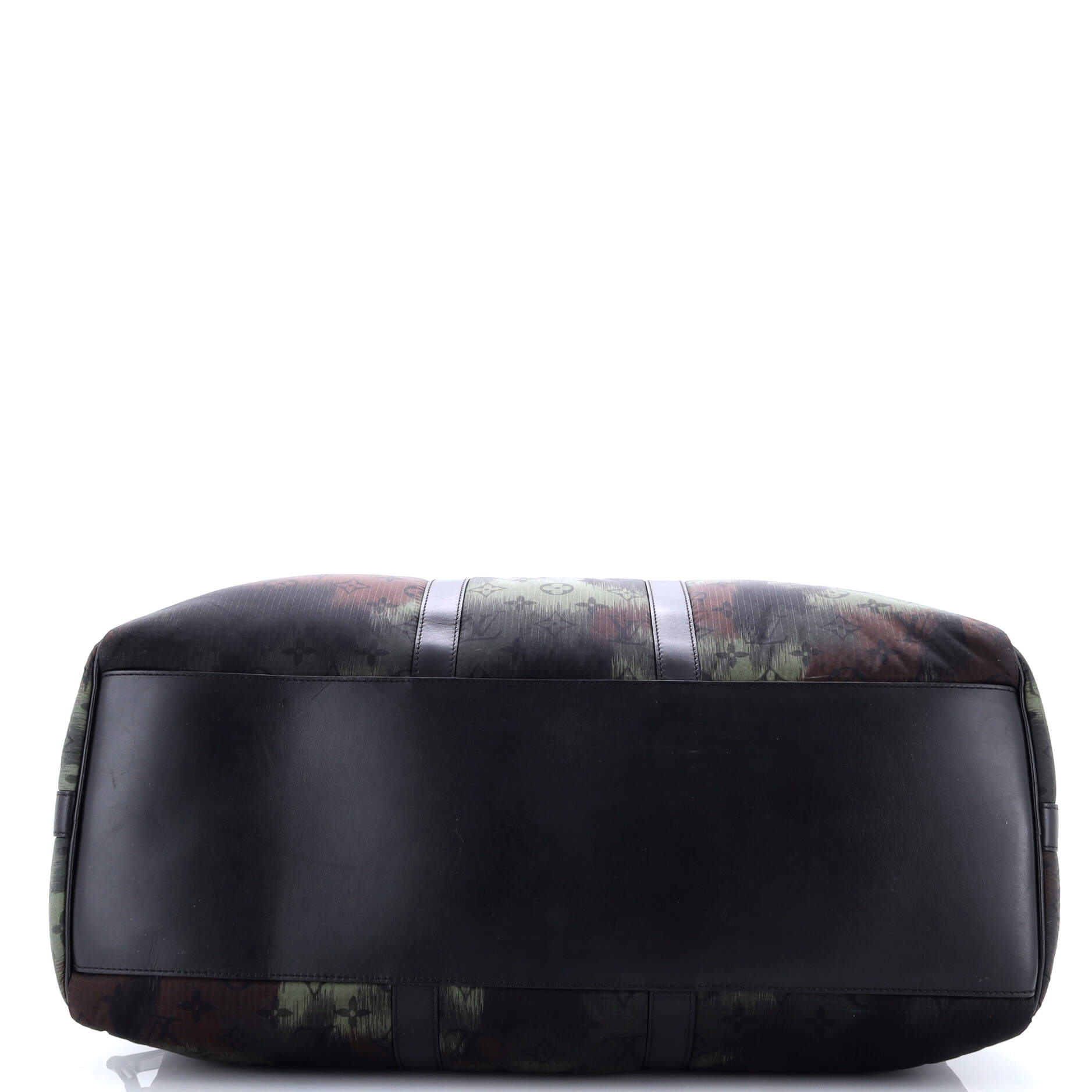 Keepall Bandouliere Bag Limited Edition Camouflage Monogram Nylon 50
