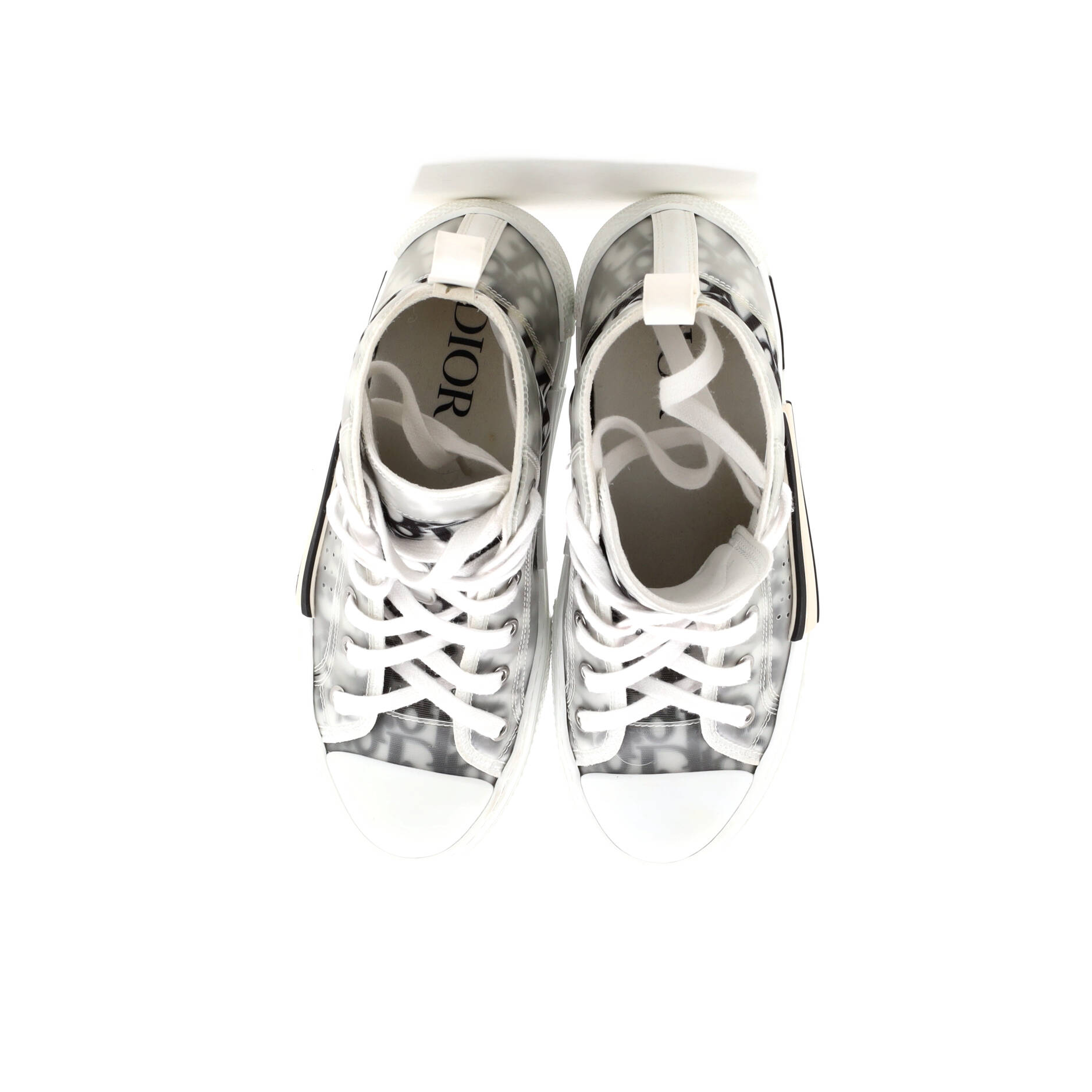 Men's B23 High-Top Sneakers Oblique Coated Canvas and PVC